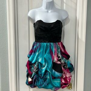 Colorful Cocktail Dress by Xtraordinary Size 3
